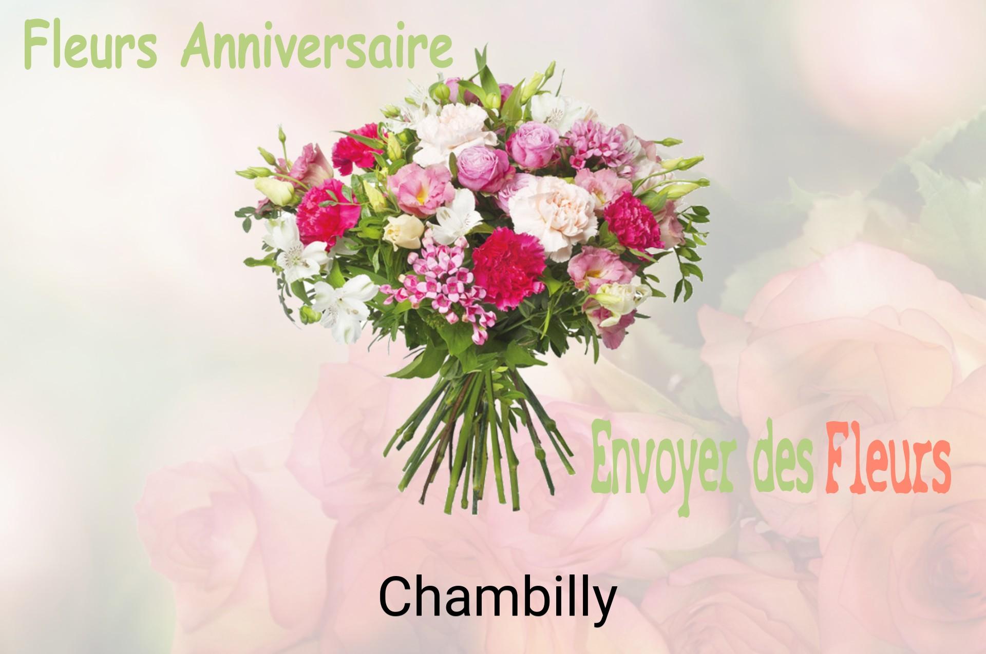 Bouquet de fleurs d’anniversaire livré à Chambilly
